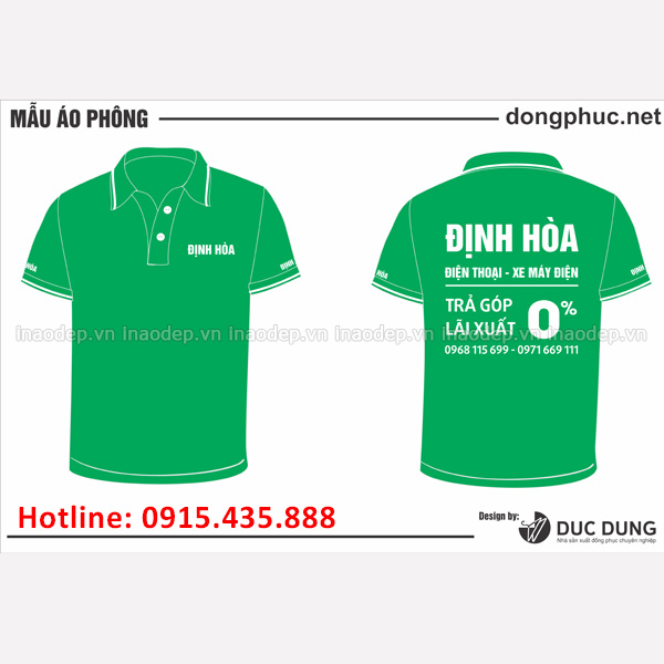 Áo cửa hàng Định Hòa | Ao cua hang