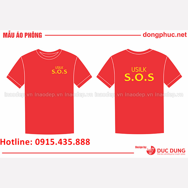 Áo công ty USILK CITY S.O.S | Ao cong ty