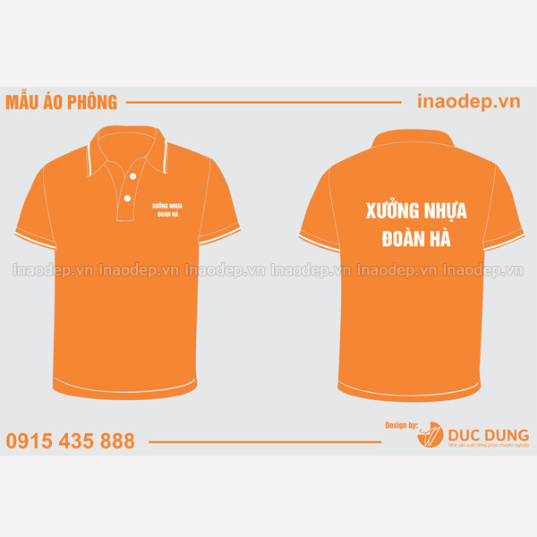 Áo Xưởng nhựa Đoàn Hà | Ao cong ty