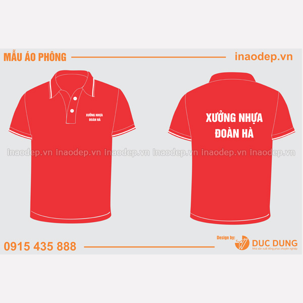 Áo Xưởng nhựa Đoàn Hà | Ao cong ty