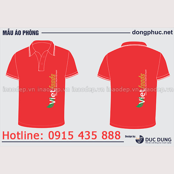 In áo cửa hàng Việt Food | in ao cua hang