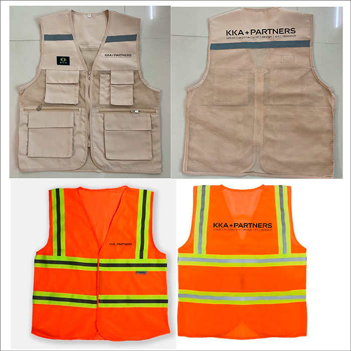 In áo gile Công ty KKA + Partners | In ao gile dong phuc