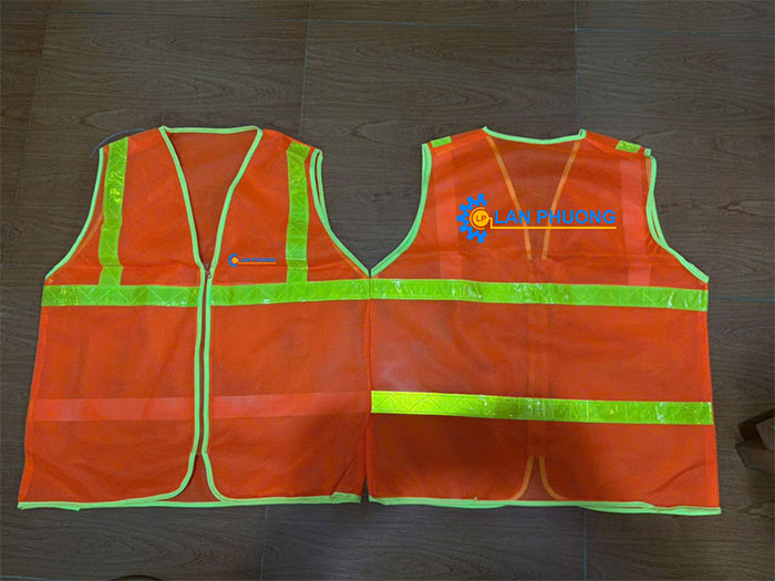 In áo gile lưới Công ty Lan Phuong | In ao gile dong phuc