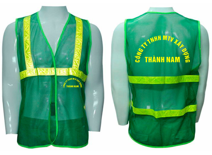 In áo gile Công ty TNHH MTV Xây dựng Thành Nam | In ao gile dong phuc