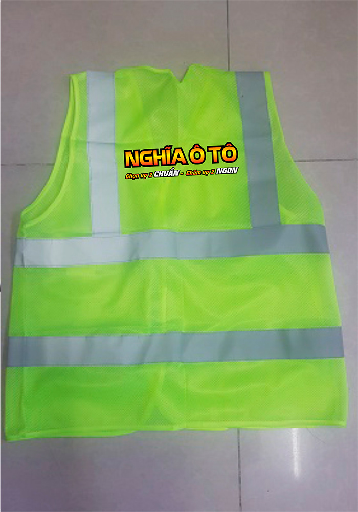 In áo gile Cửa hàng Nghĩa Ô tô | In ao gile dong phuc