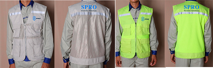 In áo gile Công ty SPRO Security Solutions | In ao gile dong phuc
