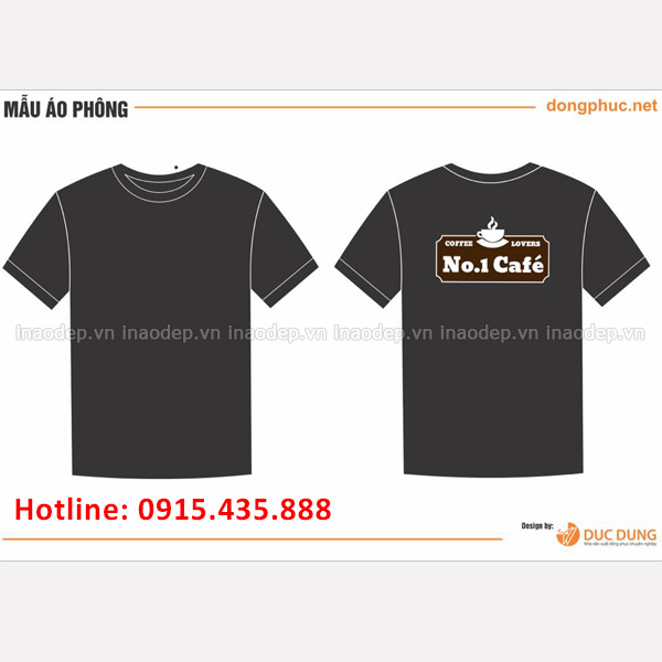 Áo nhà hàng Coffe Lovers | Ao nha hang
