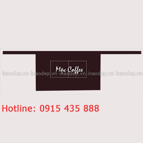In áo nhà hàng Mộc Coffee | In ao nha hang