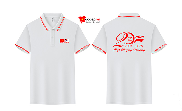 In áo phông Hội Việt - Hàn Phú Thọ - 20 năm Một chặng đường | In ao phong dong phuc