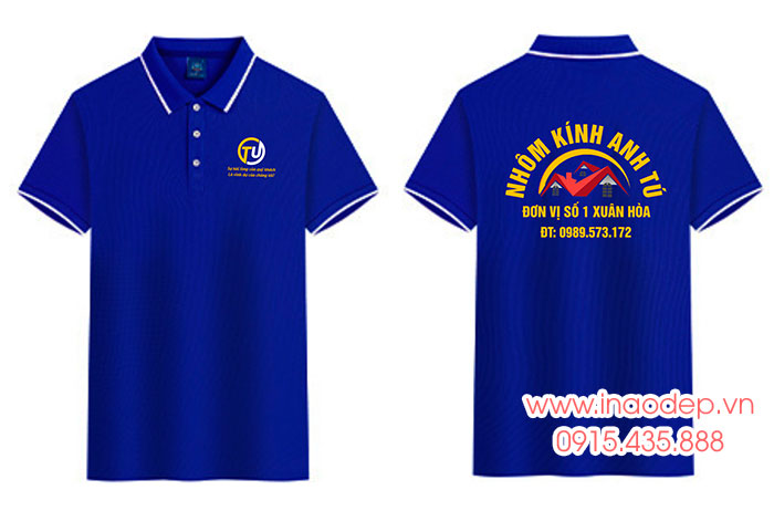 In áo phông Nhôm kính Anh Tú | In ao phong dong phuc