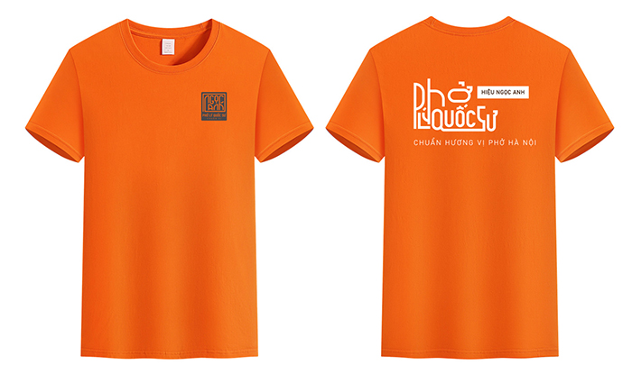 In áo phông Quán Phở Lý Quốc Sư - Hiệu Ngọc Anh | In ao phong dong phuc