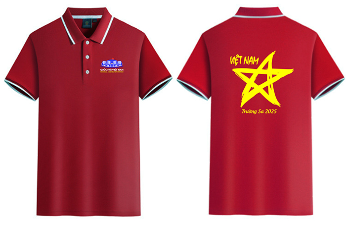 In áo phông Quốc Hội Việt Nam - Trường Sa 2025 | In ao phong dong phuc