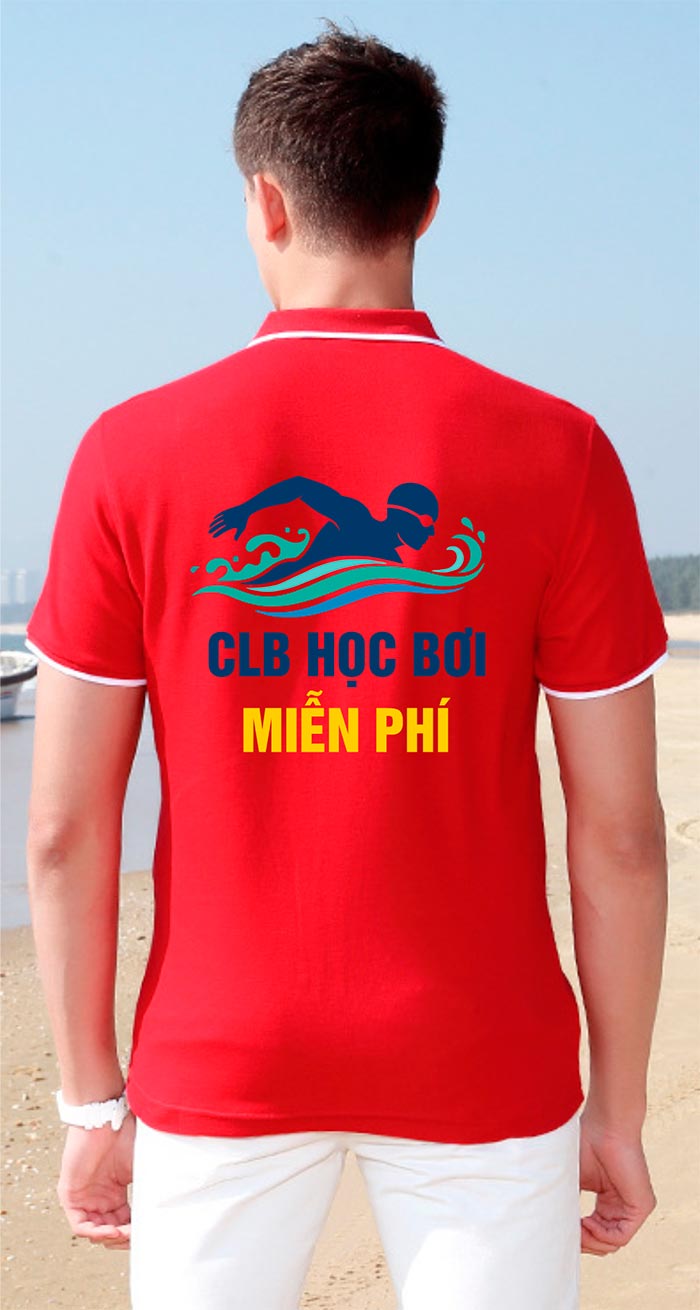 In áo phông Câu lạc bộ học bơi miễn phí | In ao phong dong phuc