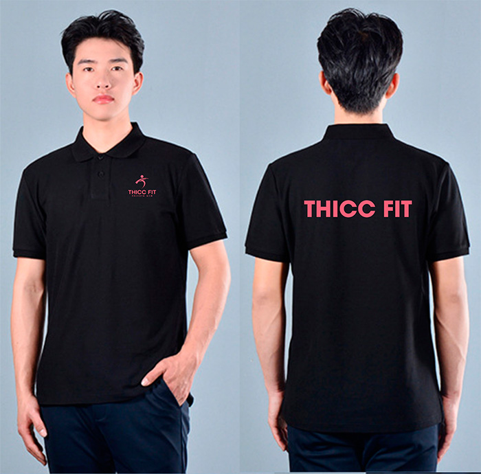 In áo phông đồng phục Thicc Fit Private Gym | In ao phong dong phuc