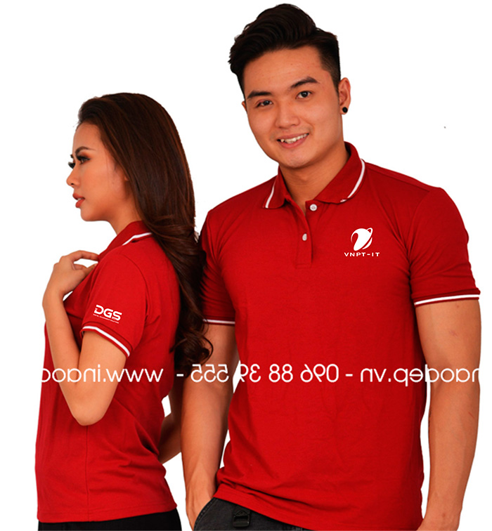 In áo phông đồng phục VNPT-IT | In ao phong dong phuc