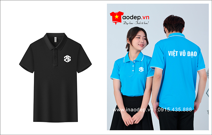 In áo phông đồng phục Việt Võ Đạo | In ao phong dong phuc