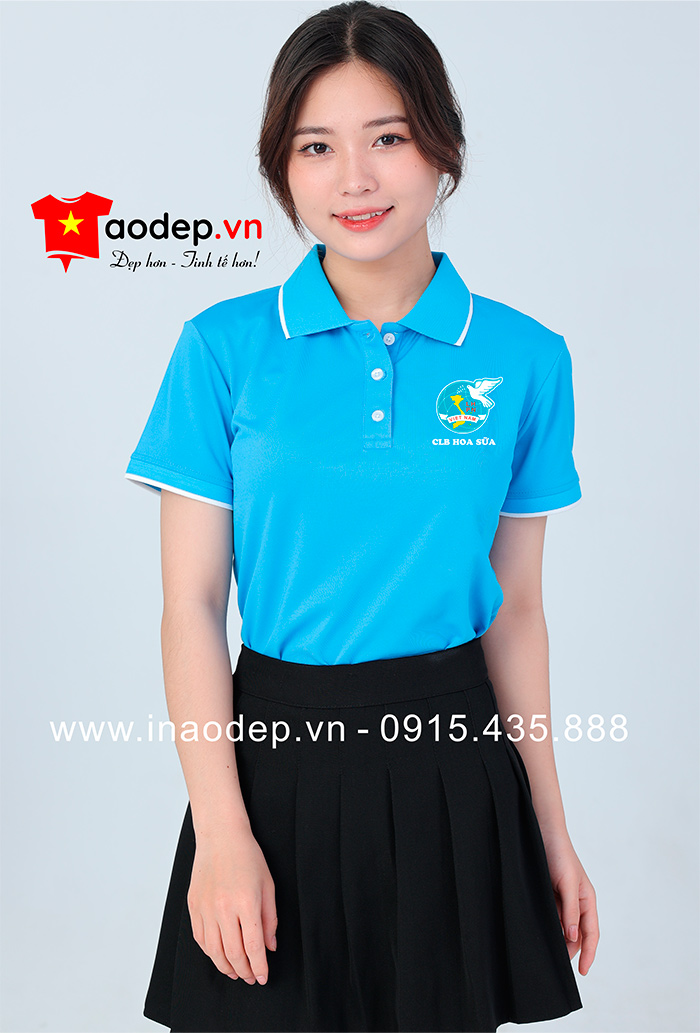 In áo phông CLB Hoa Sữa LHPN | In ao phong dong phuc