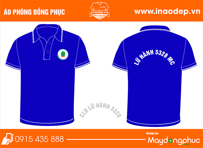 In áo phông CLB Lữ Hành 5328 Móng Cái | In ao phong dong phuc