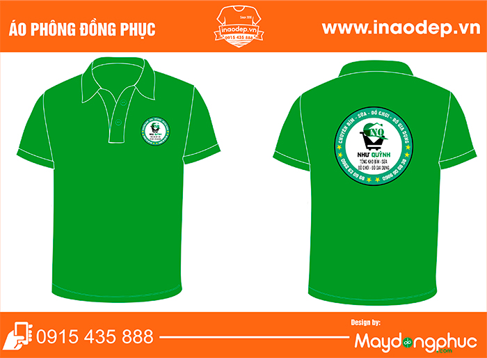 In áo phông cổ bẻ Hệ thống Shop Như Quỳnh | In ao phong dong phuc