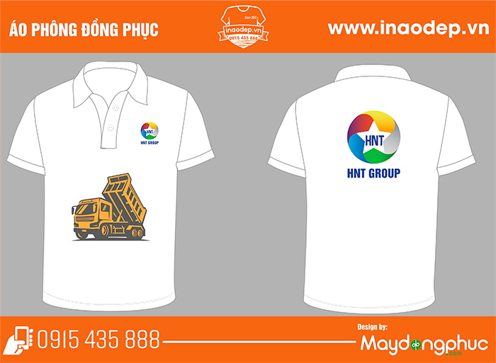In áo phông Công ty HNT Group | In ao phong dong phuc