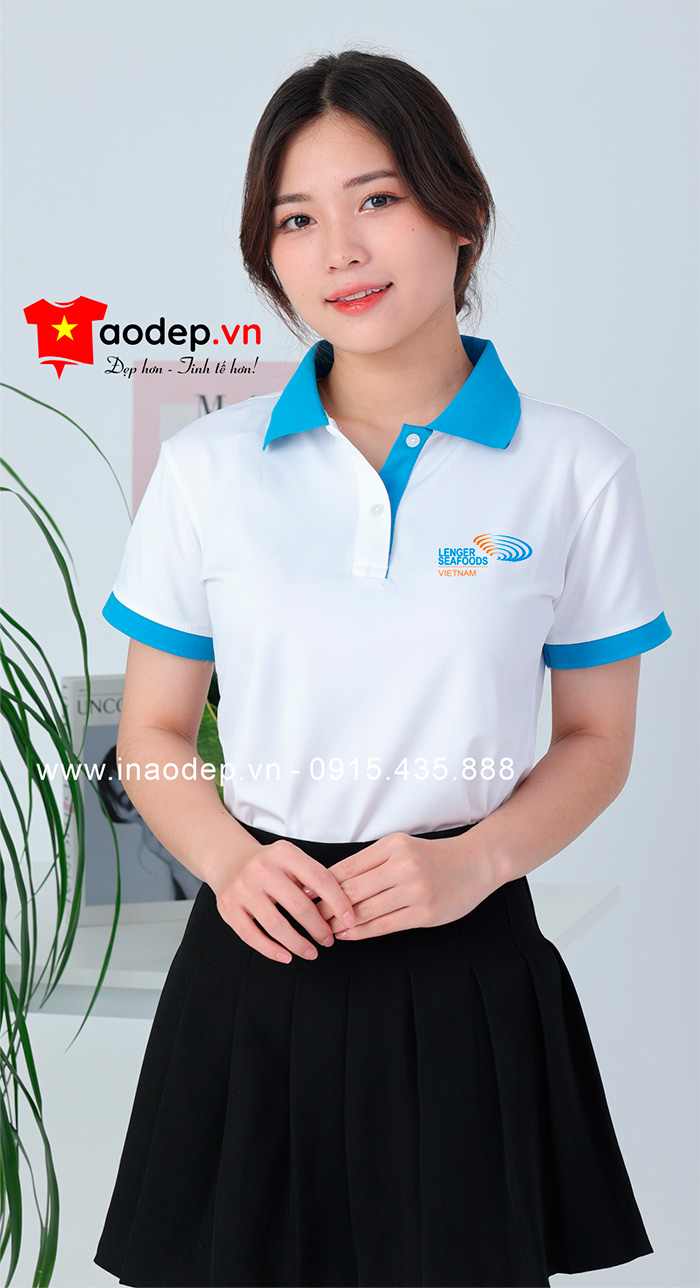 In áo phông Công ty Lenger Seafoods Việt Nam | In ao phong dong phuc