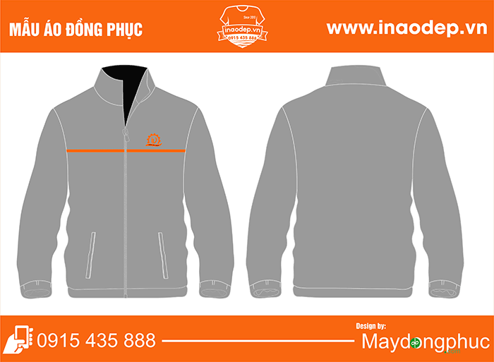 In áo khoác đồng phục Công ty INDU Việt Nam | In ao khoac dong phuc