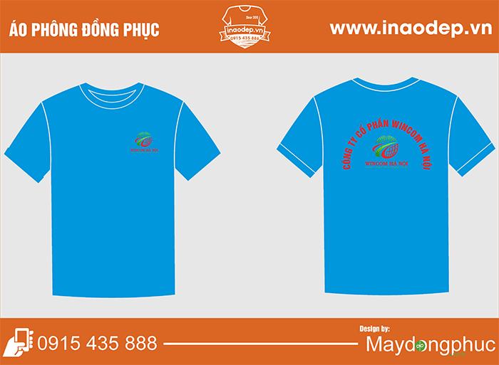 In áo phông Công ty cổ phần Wincom Hà Nội | In ao phong dong phuc