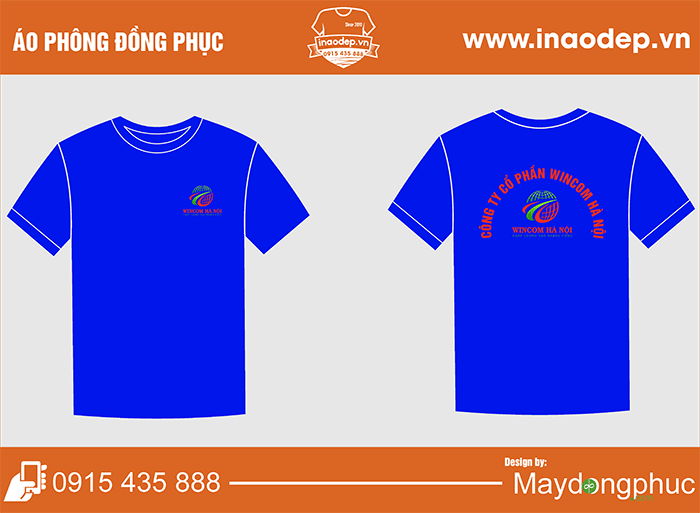 In áo phông Công ty cổ phần Wincom Hà Nội | In ao phong dong phuc