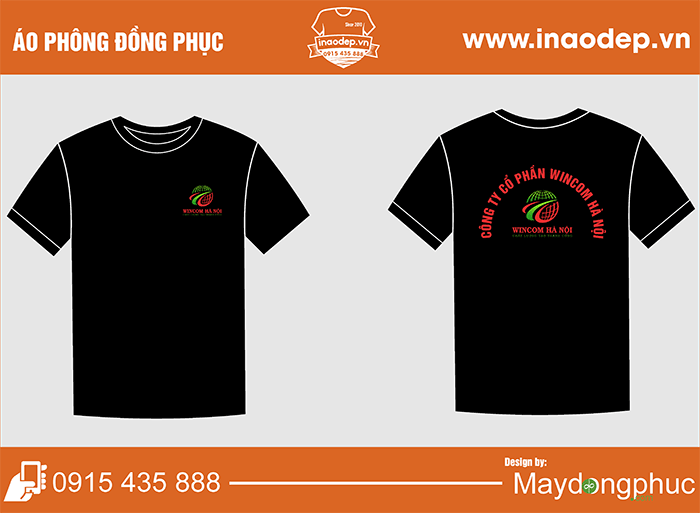 In áo phông Công ty cổ phần Wincom Hà Nội | In ao phong dong phuc