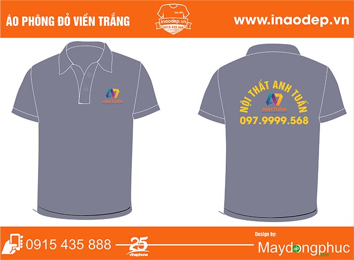 In áo phông Cửa hàng Nội thất Anh Tuấn | In ao phong dong phuc