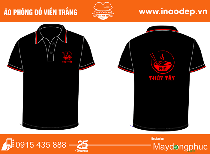 In áo phông Quán phở Thúy Tây | In ao phong dong phuc