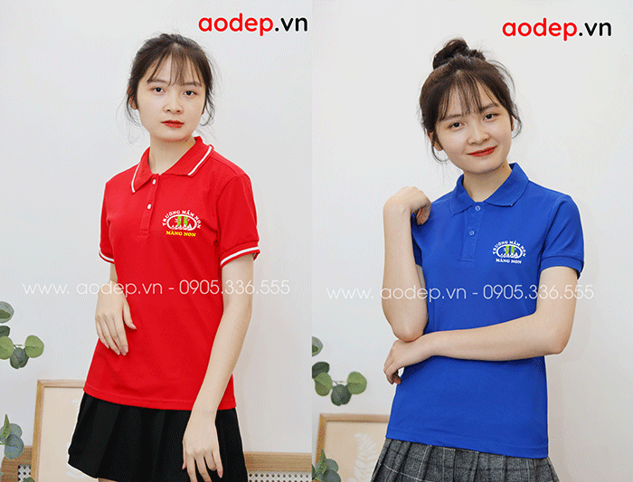 In áo phông Trường mầm non Măng non | In ao phong dong phuc
