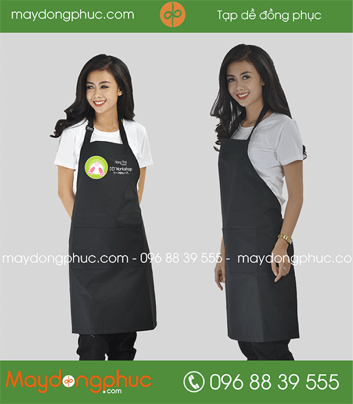 In tạp dề DIY Workshop Hang Thỏ Academy | In tap de dong phuc