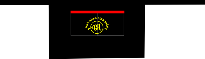 In tạp dề Nhà hàng Bình Hiền | In tap de dong phuc