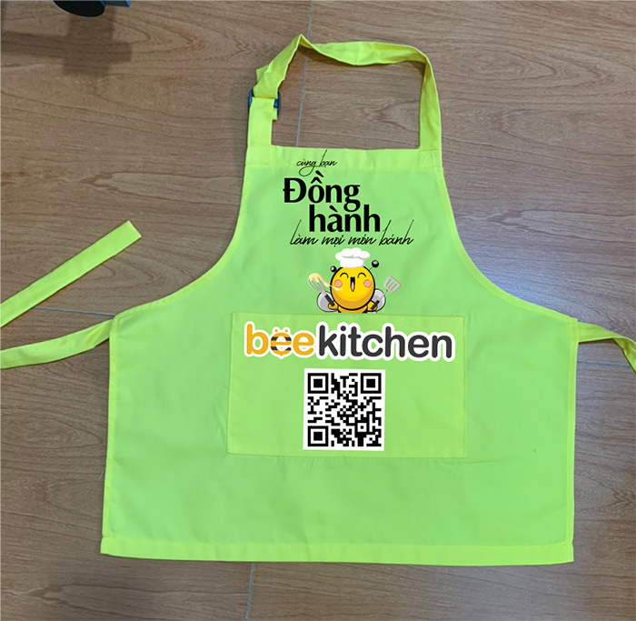 In tạp dề Quán Beekitchen | In tap de dong phuc