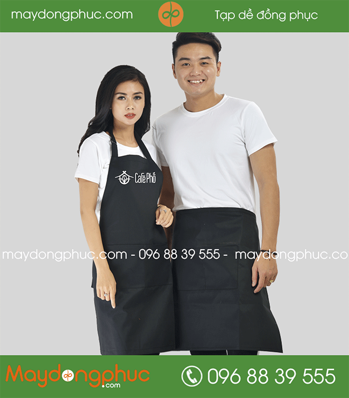 In tạp dề Quán Cafe Phố | In tap de dong phuc