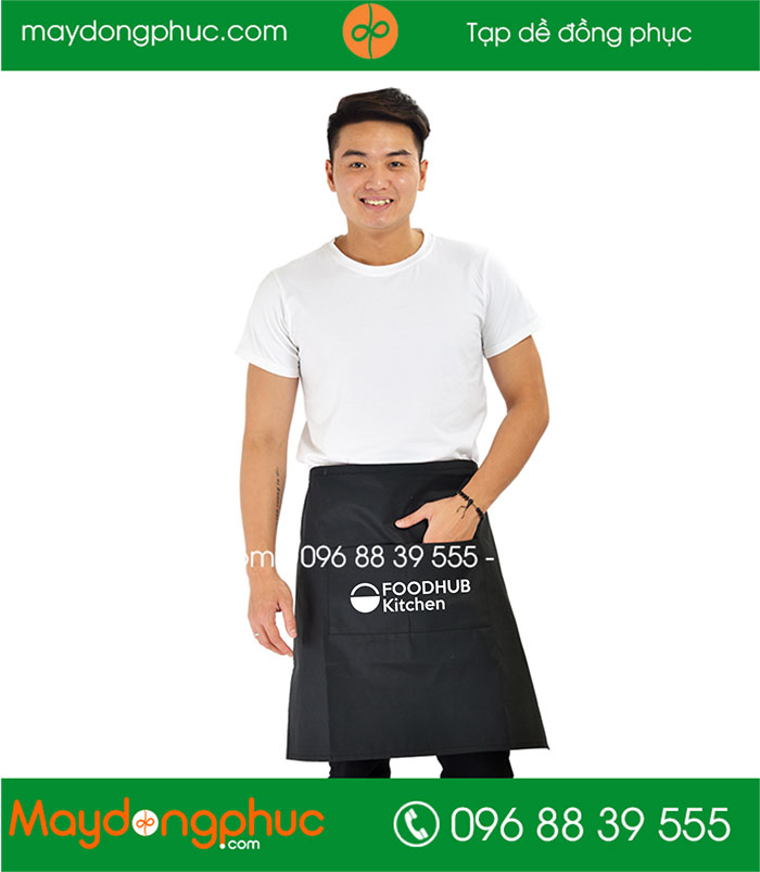 In tạp dề Quán Foodhub kitchen | In tap de dong phuc