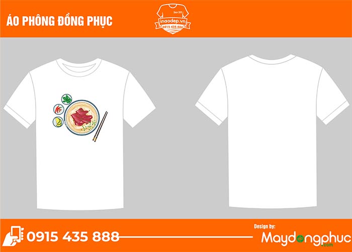 In áo phông quán Lê Vinh | In ao phong dong phuc