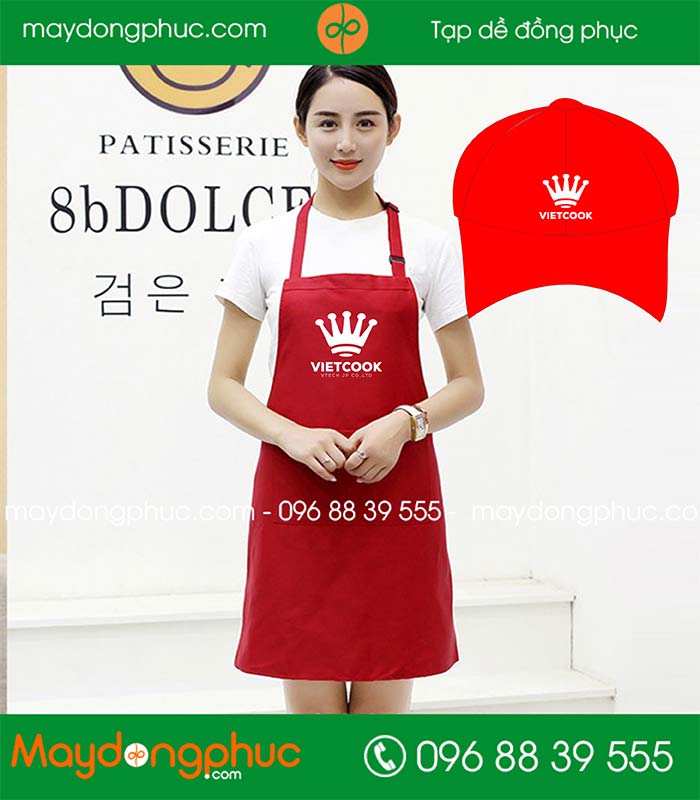 In tạp dề Công ty Vietcook | In tap de dong phuc
