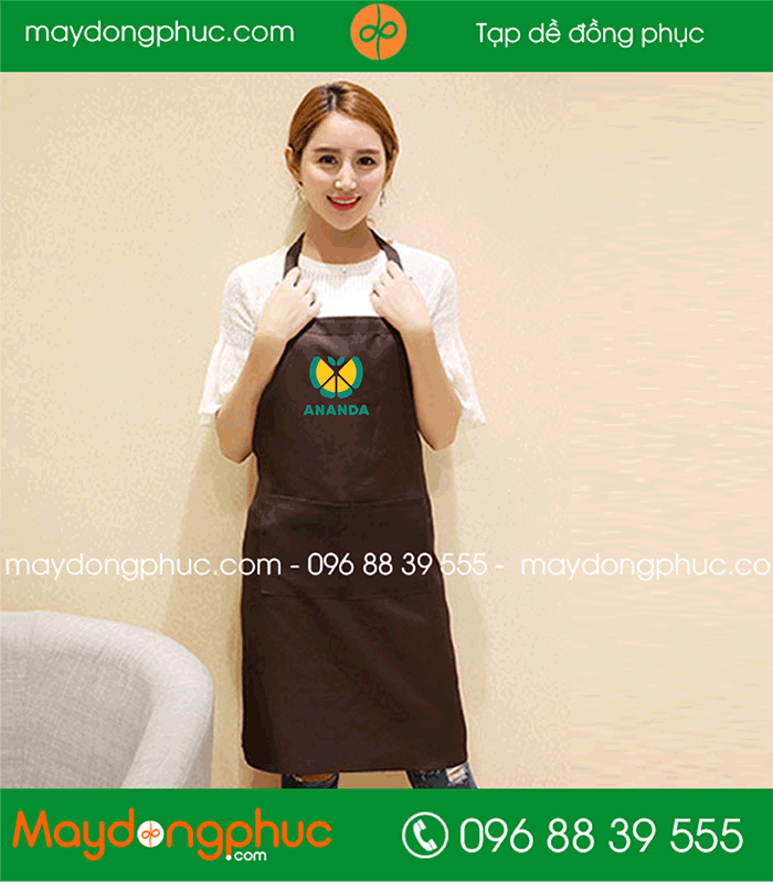 In tạp dề Cửa hàng Ananda | In tap de dong phuc