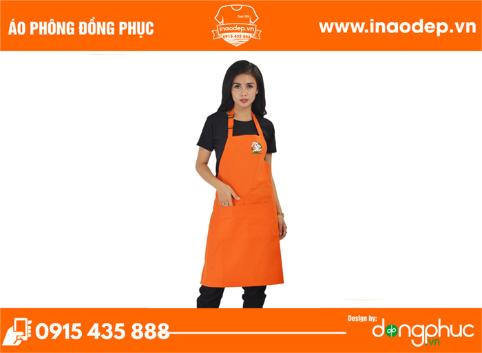 In tạp dề Cửa hàng Thỏ sành ăn | In tap de
