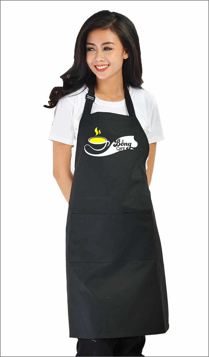 In tạp dề quán Bống Cafe | In tap de