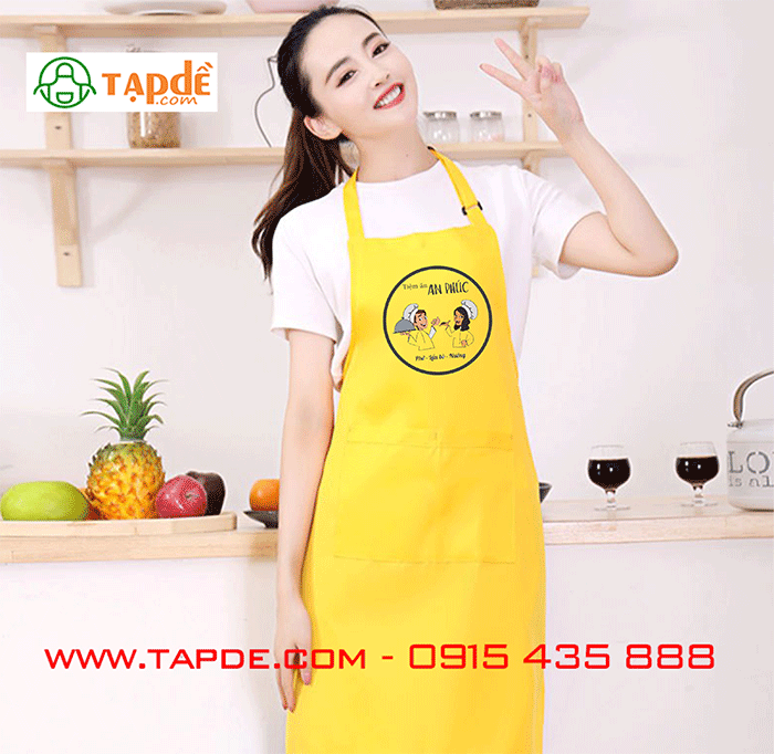 In tạp dề Tiệm ăn An Phúc | In tap de dong phuc