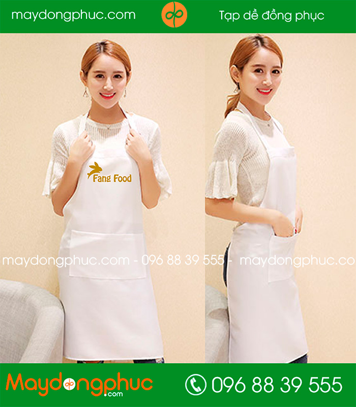 In tạp dề Quán Fang Food | In tap de dong phuc