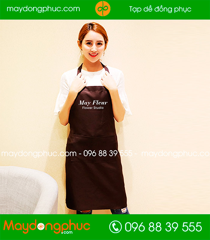 In tạp dề Studio Flower May Fleur | Tap de dong phuc