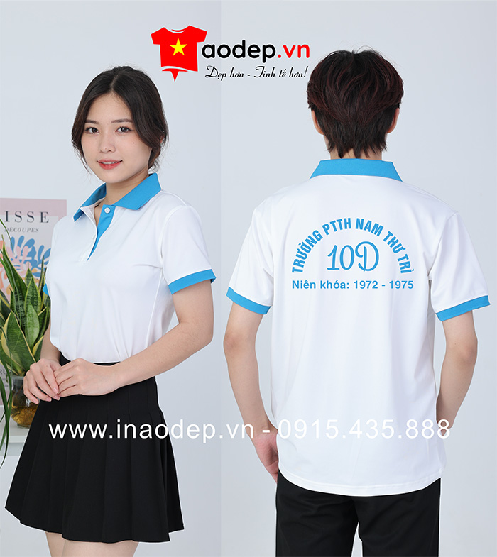 In áo Lớp 10D Trường PTTH Nam Thư Trì niên khóa 1972-1975 | In ao phong dong phuc