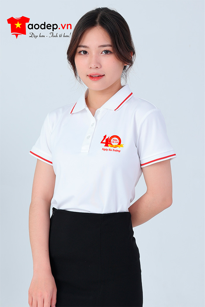 In áo Lớp 12B Trường Cấp 3 Tây Sơn - 40 năm Ngày ra trường | In ao phong dong phuc