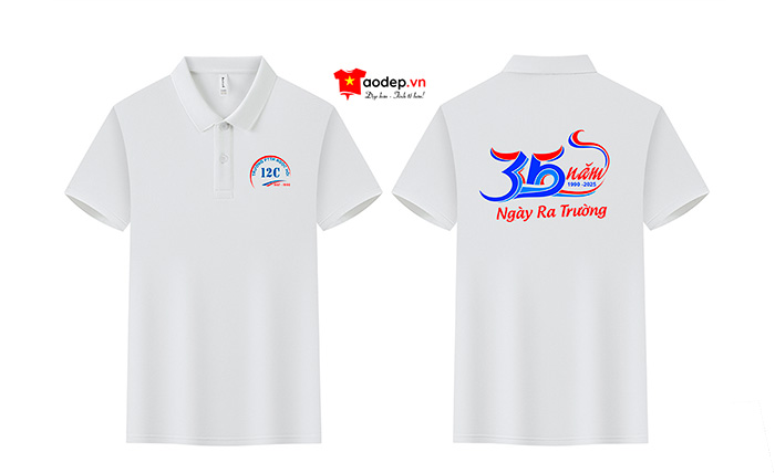 In áo Lớp 12C Trường PTTH Ngọc Hồi 1987-1990 - 35 năm Ngày ra trường | In ao phong dong phuc