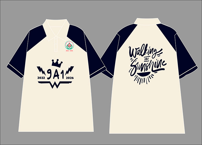 In áo Lớp 9A1 Trường THCS Phương Canh niên khóa 2022-2026 | In ao phong dong phuc