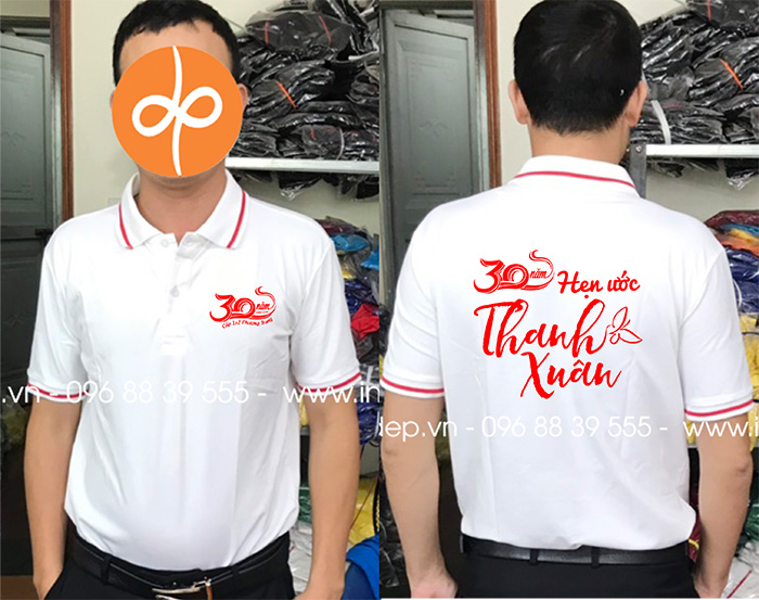 In áo Lớp Cấp 1&2 Phương Trung - 30 năm Hẹn ước Thanh xuân  | In ao phong dong phuc